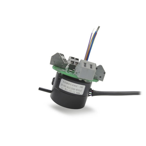 Collecteur tournant avec alésage - LPT012A-0902 - JINPAT Electronics Co., Ltd. - pour table rotative / pour emballage / pour la robotique