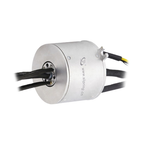 Collecteur tournant arbre traversant - LPT000-0510-0202-13S - JINPAT Electronics Co., Ltd. - en aluminium anodisé / avec contacts en or