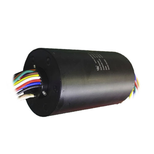 Collecteur tournant avec passage au centre - LPT025-1615-04S - JINPAT Electronics Co., Ltd. - pour applications industrielles / pour thermocouple / en aluminium