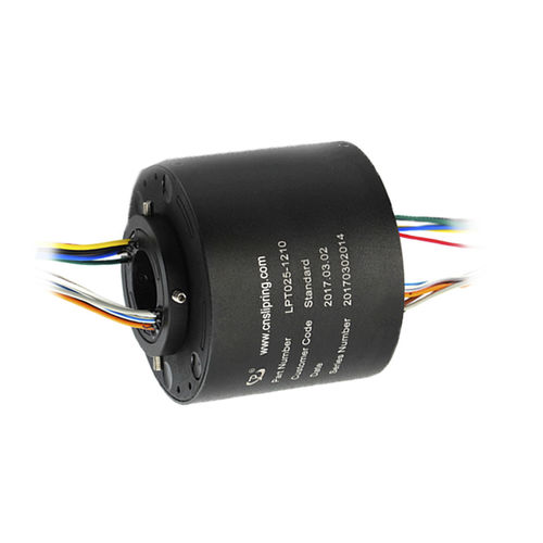 Collecteur tournant USB - LPT025-1210 - JINPAT Electronics Co., Ltd. - à axe creux / compact