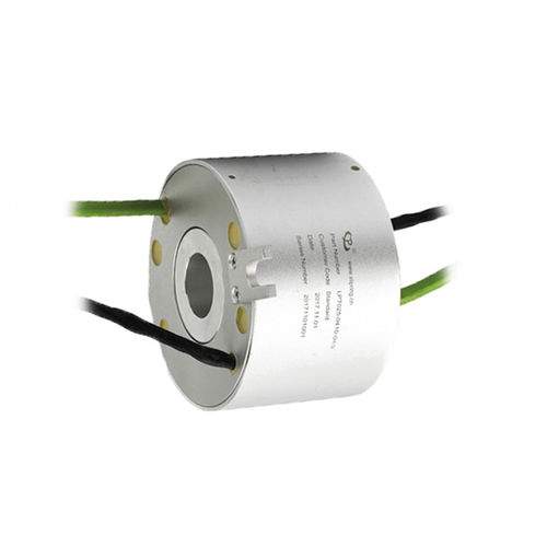 Collecteur tournant avec passage au centre - LPT025-0410-04S - JINPAT Electronics Co., Ltd.