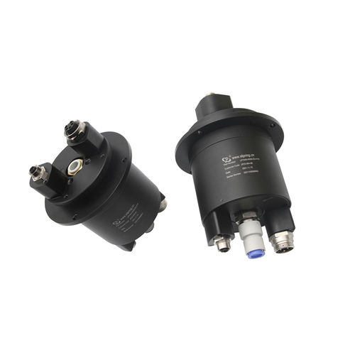 Collecteur tournant via Ethernet - LPT000-0508-E2-01A - JINPAT Electronics Co., Ltd. - avec alésage / IP65 / conductif