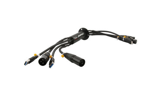 Collecteur tournant de transmission vidéo - JINPAT Electronics Co., Ltd. - via Ethernet / HD-SDI / USB