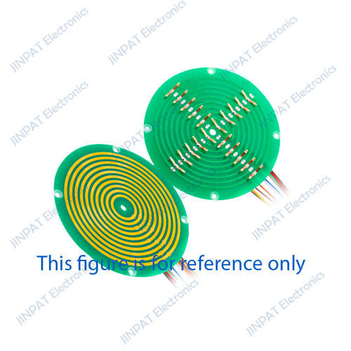 Collecteur tournant électrique - LPKS005-0405 - JINPAT Electronics Co., Ltd. - type pancake / ultraplat / en fibre de verre