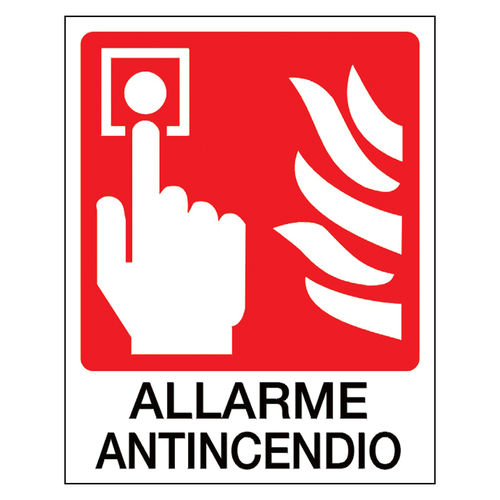 Panneau de signalisation incendie - 55327  - SIRENA S.p.A.