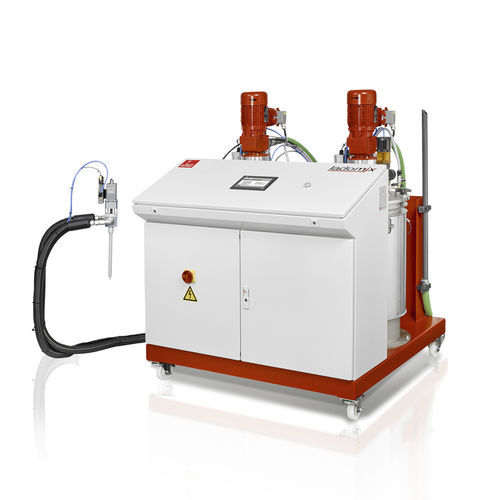 Doseur-mélangeur de colle - Ladomix - DOPAG - Metering, Mixing and Dispensing Technology - avec pompe à engrenages / haute précision / mobile
