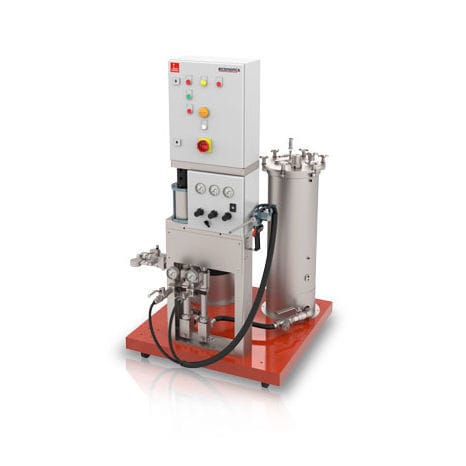Doseur-mélangeur à piston - economix - DOPAG - Metering, Mixing and Dispensing Technology - pour média à viscosité moyenne / de silicone / pour résine époxy