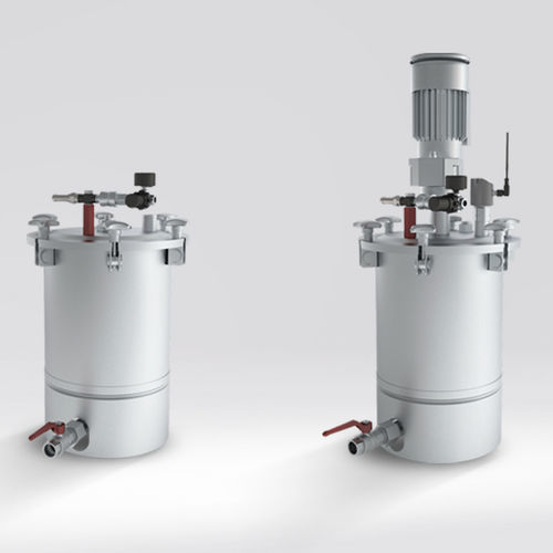 Réservoir sous pression - lubriLine - DOPAG - Metering, Mixing and Dispensing Technology - de stockage / d'alimentation / tampon