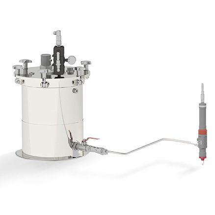 Unité de mélange et dosage pour liquides haute viscosité - Rotordis - DOPAG - Metering, Mixing and Dispensing Technology - pour produits pâteux / continue / monocomposant