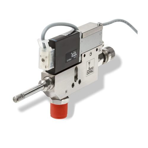 Valve de dosage à pointeau - lubriLine - DOPAG - Metering, Mixing and Dispensing Technology - de précision / haut débit / à grande plage de viscosités