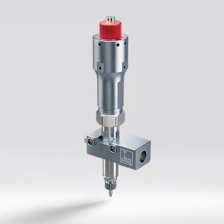 Valve de dosage volumétrique - DOPAG - Metering, Mixing and Dispensing Technology - actionneur pneumatique / à grande plage de viscosités / haut débit