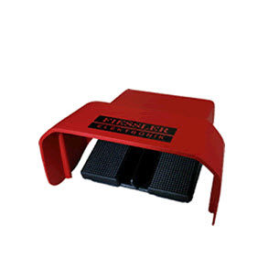 Interrupteur à pédale de commande - FE-FS2-U1/SU1ASDO2-U - Fiessler Elektronik - électrique / 2 pédales / capoté