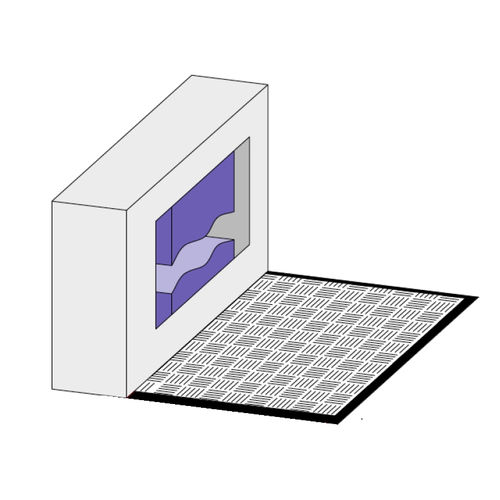 Tapis sensible de sécurité - STM series - Fiessler Elektronik - strié / en EPDM / en aluminium
