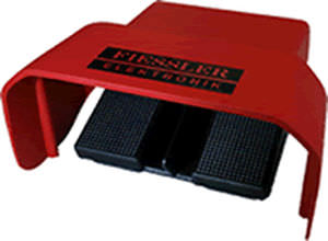 Interrupteur à pédale de commande - FE-FS2-SU1ASDO2/U1-U - Fiessler Elektronik - de sécurité / électrique / 2 pédales