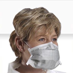 Masque de protection jetable - PFL® 638 - ALPHA PRO TECH - médical / léger