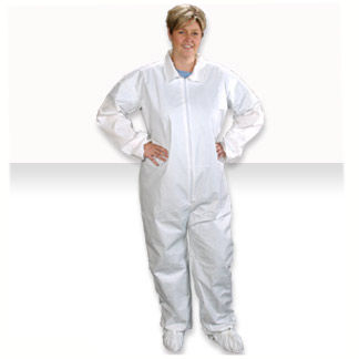 Combinaison de travail - ComforTech® CV-J4 series - ALPHA PRO TECH - imperméable / pour femme / blanche