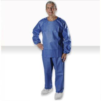 Pantalon de travail - AlphaGuard® WP-23322 series - ALPHA PRO TECH - en élasthanne / unisexe / bleu