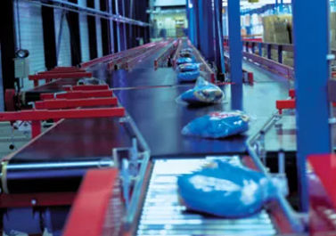 Bande de convoyeur en PVC - Flexam SW - AMMERAAL BELTECH - pour l'industrie du recyclage / pour aéroport / de tôle
