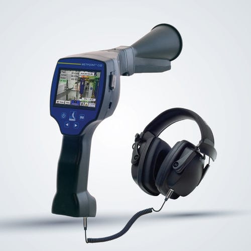 Détecteur de fuites acoustique - METPOINT CID - BEKO TECHNOLOGIES GmbH - d'air comprimé / portable / compact