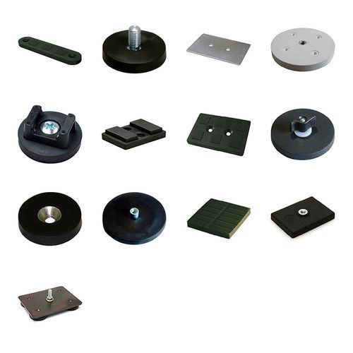 Aimant en NdFeB - M series - Maurer Magnetic - disque / en plaque / revêtu de caoutchouc