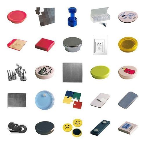 Aimant à usage de bureau - M series - Maurer Magnetic - en ferrite / rectangulaire / en rouleau