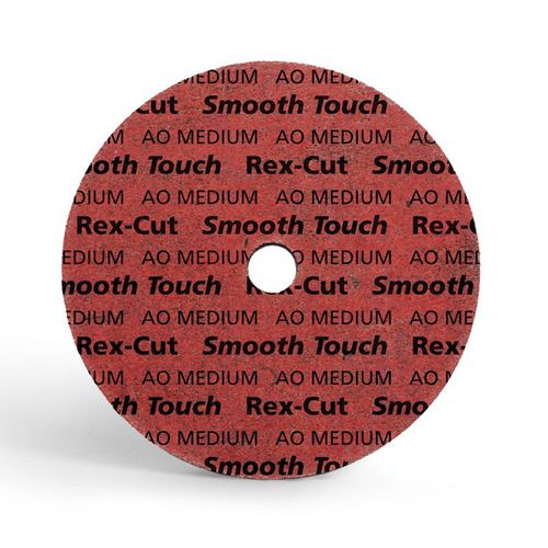 Meule de finition - Smooth Touch - Rex-Cut Abrasives - d'ébavurage / plate / à l'oxyde d'aluminium