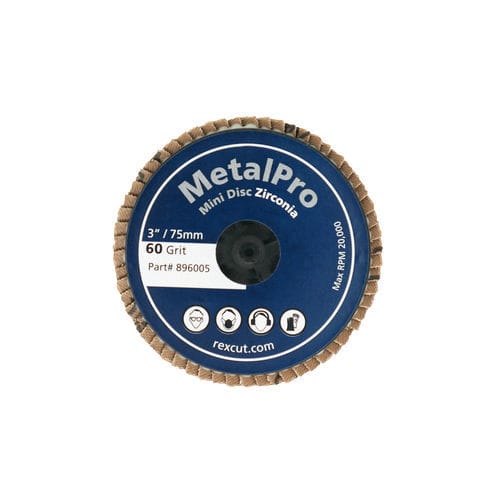 Disque à lamelle pour acier inoxydable - MetalPro - Rex-Cut Abrasives - de finition