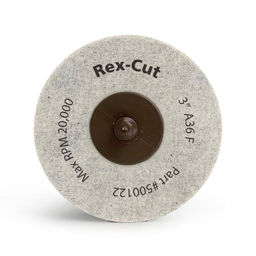 Disque abrasif en carbure de silicium - 500101 - Rex-Cut Abrasives - à l'oxyde d'aluminium / pour finition / pour rectification