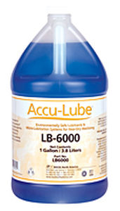 Huile de taraudage - LB-6000  - Accu-Lube (ITW) - de coupe / à base végétale / pour métaux ferreux