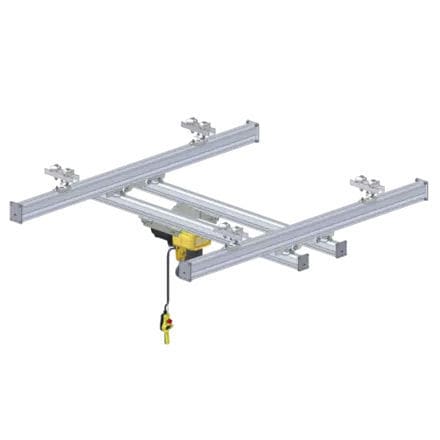 Pont roulant bipoutre - GISKB - GIS AG - monopoutre / profilé en acier / pour usage intensif