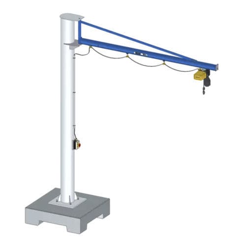 Potence sur colonne - GIS AG - 270° / de levage / articulée