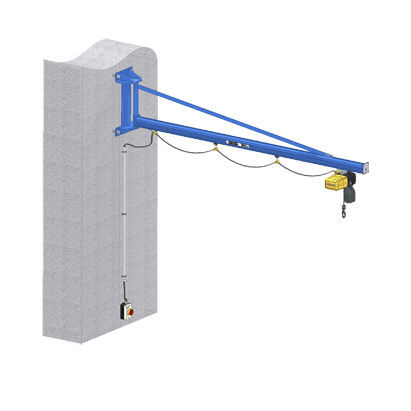 Potence murale - GISKB - GIS AG - 180° / triangulée / de levage