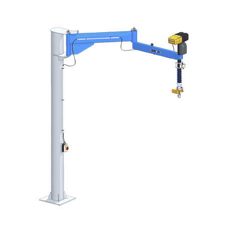 Potence articulée - GSD-TR - GIS AG - sur colonne / 270° / de levage