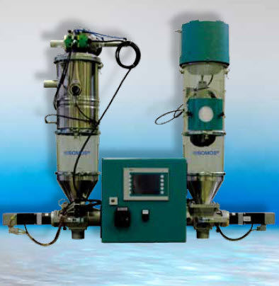 Doseur-mélangeur de granulés - max. 900 kg/h | SOMOS® VOLMIX E-MH45 - ProTec Polymer Processing - volumétrique / à vis