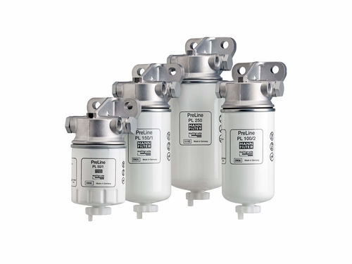 Groupe de filtration à cartouche - PreLine - MANN+HUMMEL Filters - avec cartouche / à particules / coalesceur