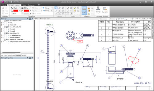 Logiciel viewer - Design Review - AUTODESK - de CAO / 2D-3D