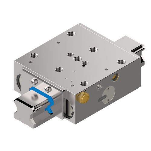Élément de serrage / freinage pneumatique - UBPS series - ZIMMER GROUP - de rail / pour guidage profilé / de sécurité