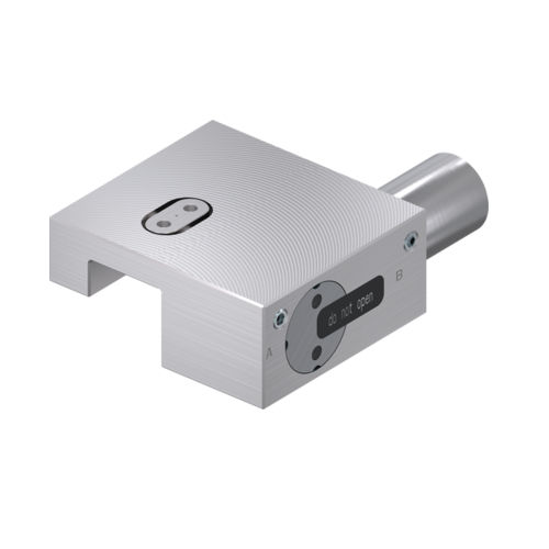 Élément de serrage pneumatique - MCPS series - ZIMMER GROUP - de rail / pour guidage profilé / compact