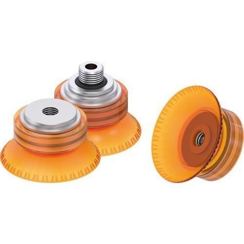 Ventouse à soufflet - ZDF series - ZIMMER GROUP - ronde / en polyuréthane / 60 shore A