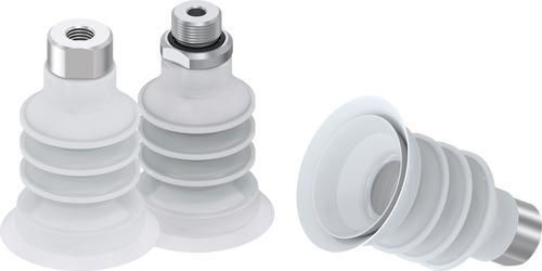 Ventouse à soufflet - ZFBL series - ZIMMER GROUP - ronde / en silicone / en NBR