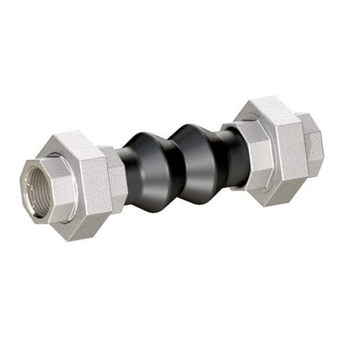 Compensateur de dilatation en caoutchouc - KP02  - NieRuf Gmbh - en acier / rond / à visser