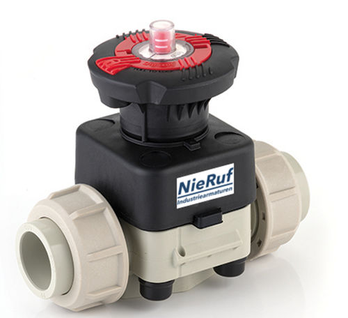 Vanne à membrane - MB01 - NieRuf Gmbh - avec volant / pour gaz / à souder