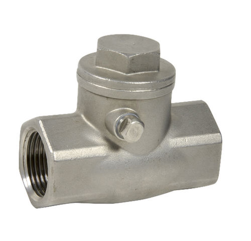 Clapet anti-retour à battant - GR01 - NieRuf Gmbh - à disque / pour gaz / femelle