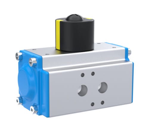 Actionneur de vanne pneumatique - AN02 - NieRuf Gmbh - 90° / à vis / double effet