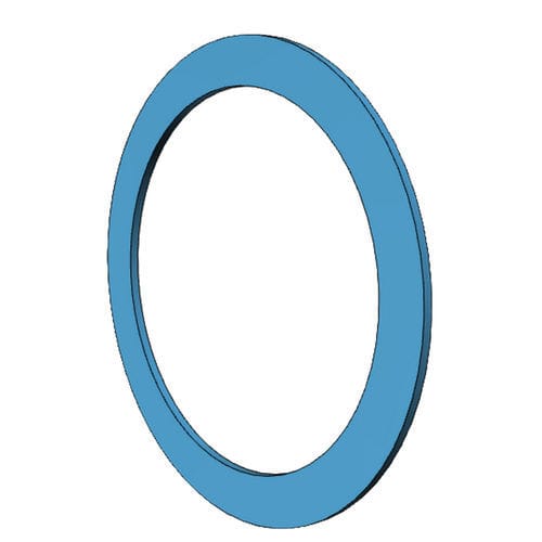Joint circulaire - FD01 - NieRuf Gmbh - en NBR / monté sur bride / d'huile