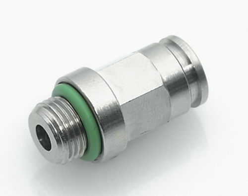 Adaptateur mâle - EF01 - NieRuf Gmbh - pour tuyaux / en acier inox / en laiton nickelé