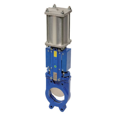 Vanne à guillotine - SR01  - NieRuf Gmbh - pneumatique / de contrôle / pour gaz