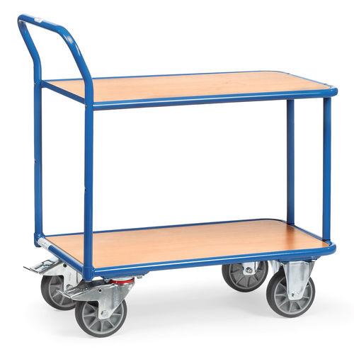 Chariot de transport - 2600,2602 - fetra - en acier / 2 niveaux / polyvalent