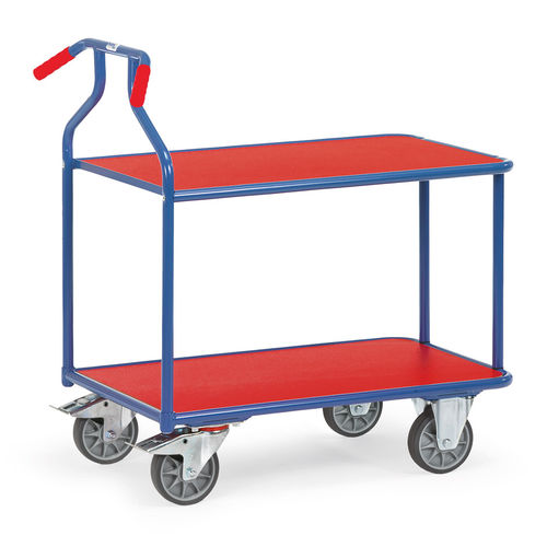 Chariot de transport - 3601 - fetra - en acier / 2 niveaux / polyvalent