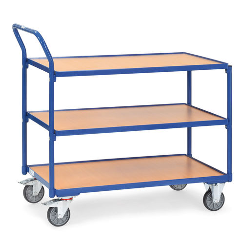Chariot de transport - 2750,2752 - fetra - en acier / 3 niveaux / polyvalent
